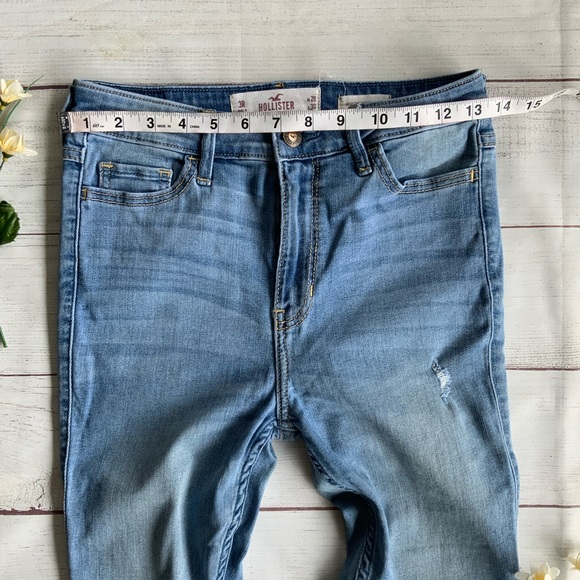 Hollister High Rise Super Skinny Distressed Jean - Picture 13 of 13